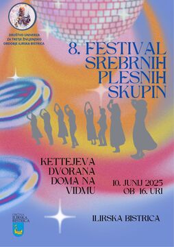 8. festival srebrnih plesalcev-plakat