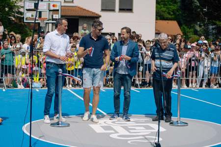 Slovesno odprtje igrišča 