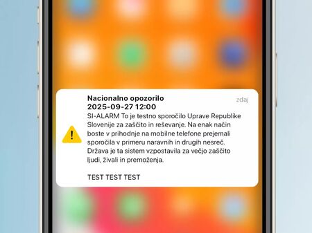 SI ALARM  - testiranje alarmnega sistema 