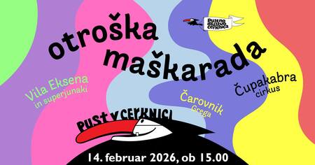 Pust v Cerknici 2026 - Otroška maškarada