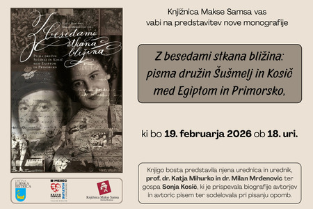 Z besedami stkana bližina-plakat