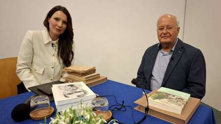 Dr. Urška Perenič in Peter Kovačič Peršin 