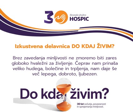 Vabilo, izkustvena delavnica Do kdaj zˇivim 