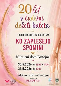 Ko zaplešejo spomini, vabilo
