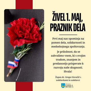 Voščilo, 1. maj