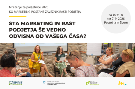 Mrezenja za podjetnice 2026_marketing in prodajni lijak_Občina Postojna