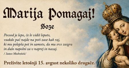 Letošnji 15. avgust z dediščinskim pohodom in s poroko