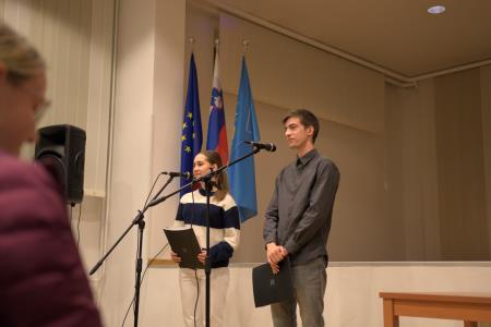 Bistriški gimnazijci že vabijo na naslednja predavanja. 