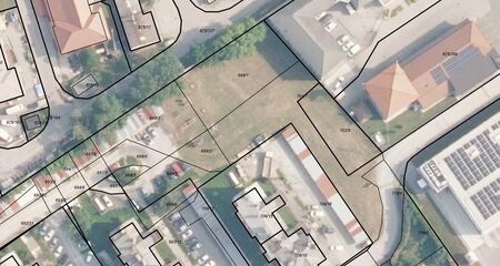 Parcele v Trnovem, ki jih bodo uporabljali udeleženci vaje. 