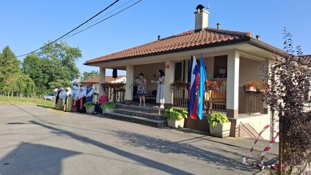 Program sta povezovali Kaja Štemberger in Eva Zevnik 