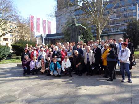 Bistričanke so šle na sprejem kot prostovoljke v projektu Starejši za starejše 