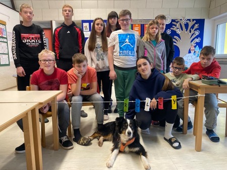 Druženje s terapevtskim psom 